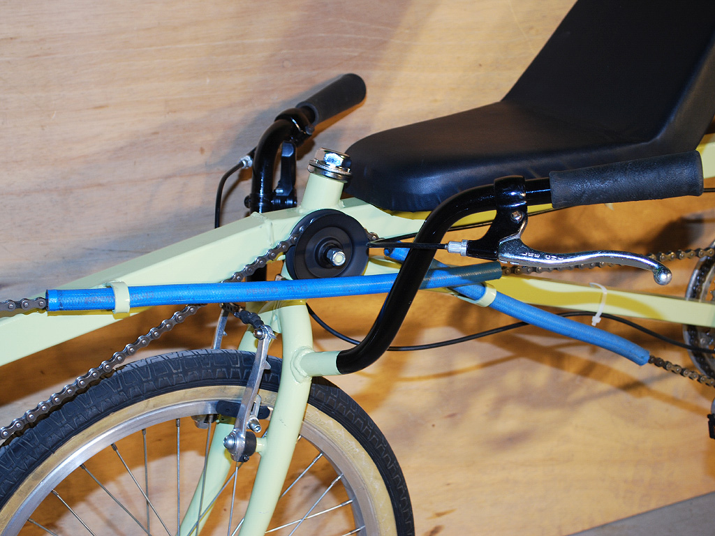 TradeWinds Recumbent Tandem - under seat steering